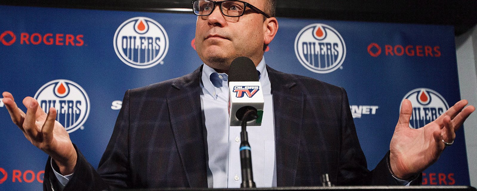 Breaking: Oilers fire Chiarelli in the middle of the night!
