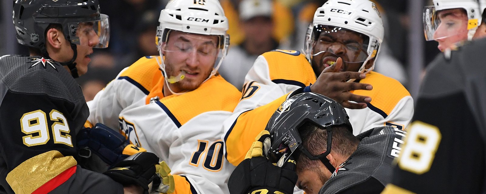 Subban accuses Golden Knights’ Bellemare of biting him!