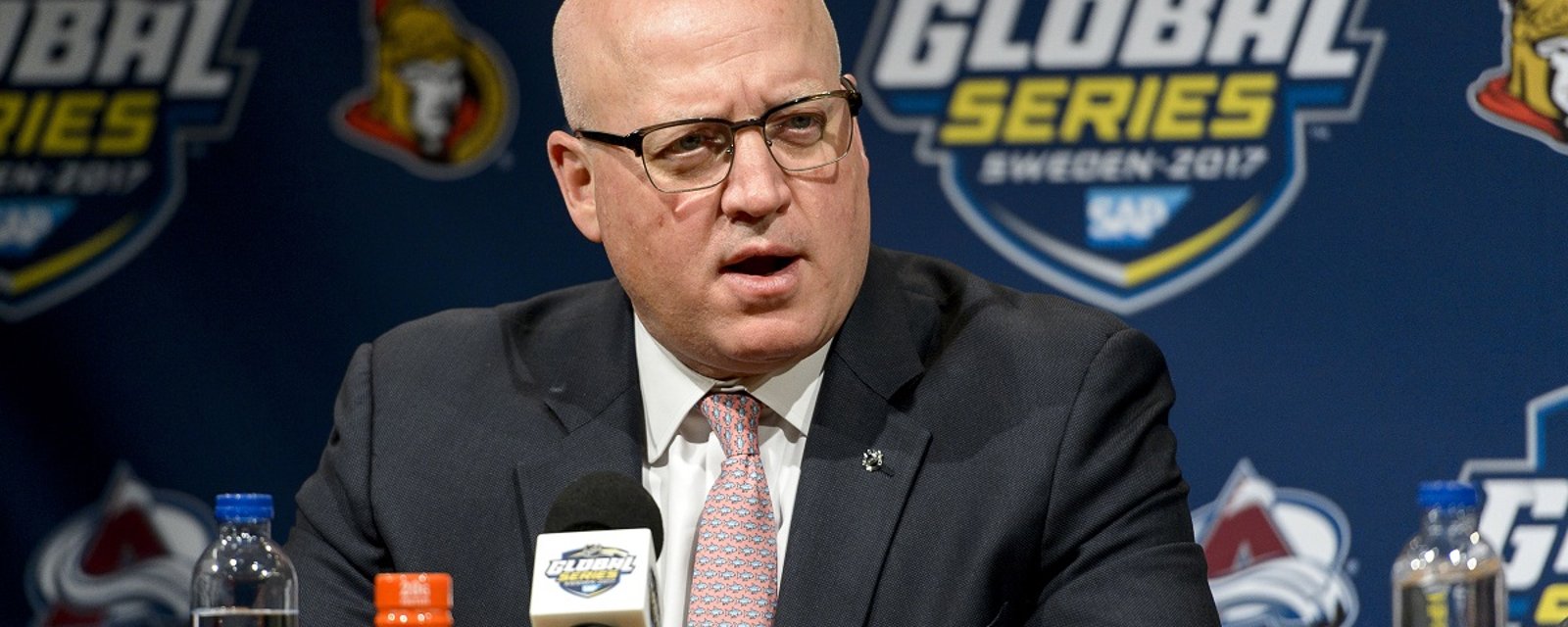 Bill Daly comments on the future of NHL hockey in Quebec City.