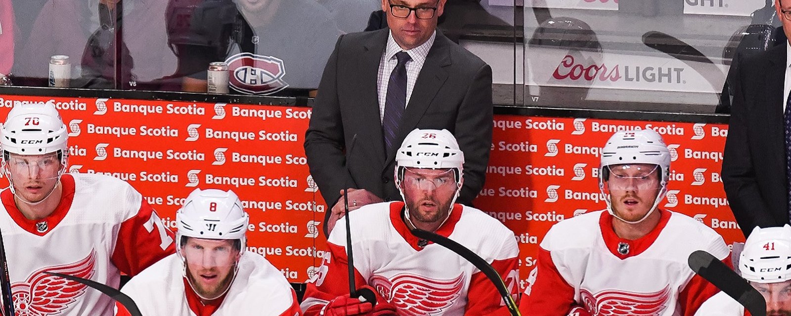 Rumor: Issues with Jeff Blashill may land Wings forward on the trading block.