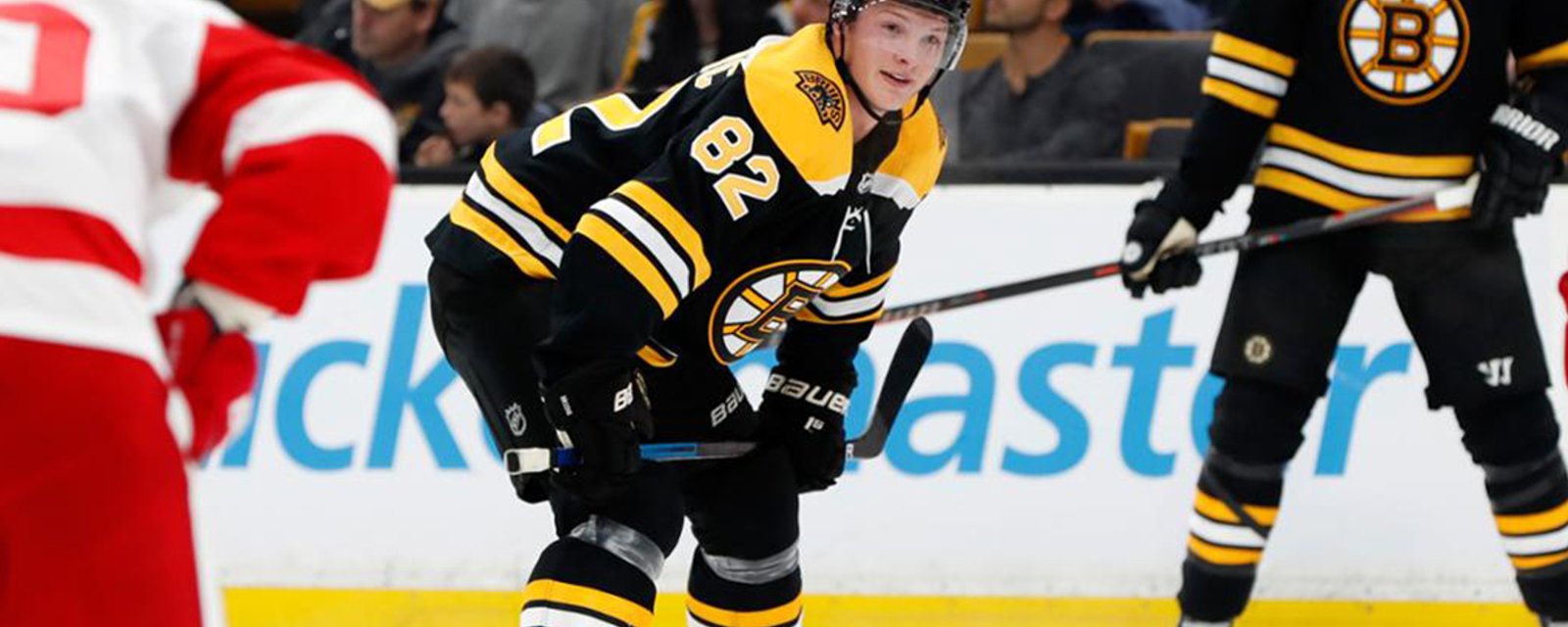 Bruins shuffle lines ahead of big game against Jets