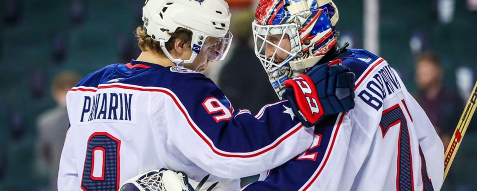 Report: Eastern Conference rival linked to both Panarin AND Bobrovsky