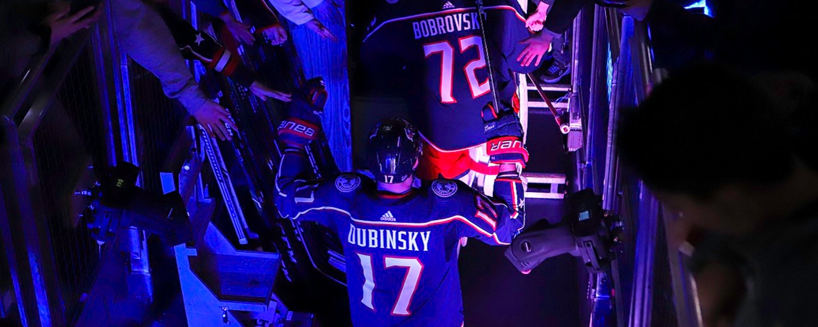 Breaking: Brandon Dubinsky suddenly and mysteriously leaves practice on Monday.