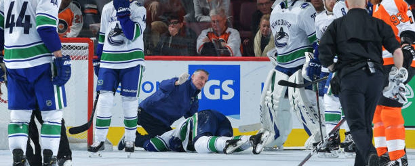 Breaking: Shocking update on Edler, who smashed his face on the ice last night! 
