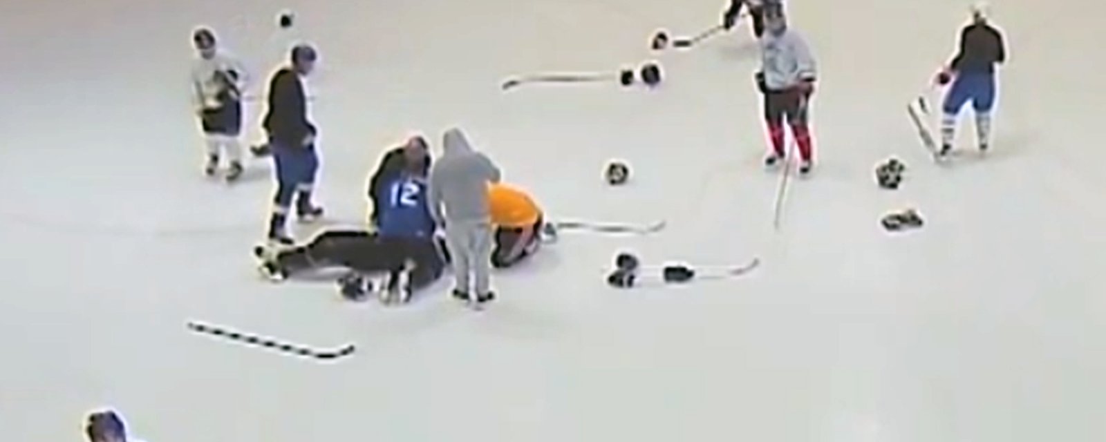 Doctor saves life of fellow beer leaguer by performing CPR on ice