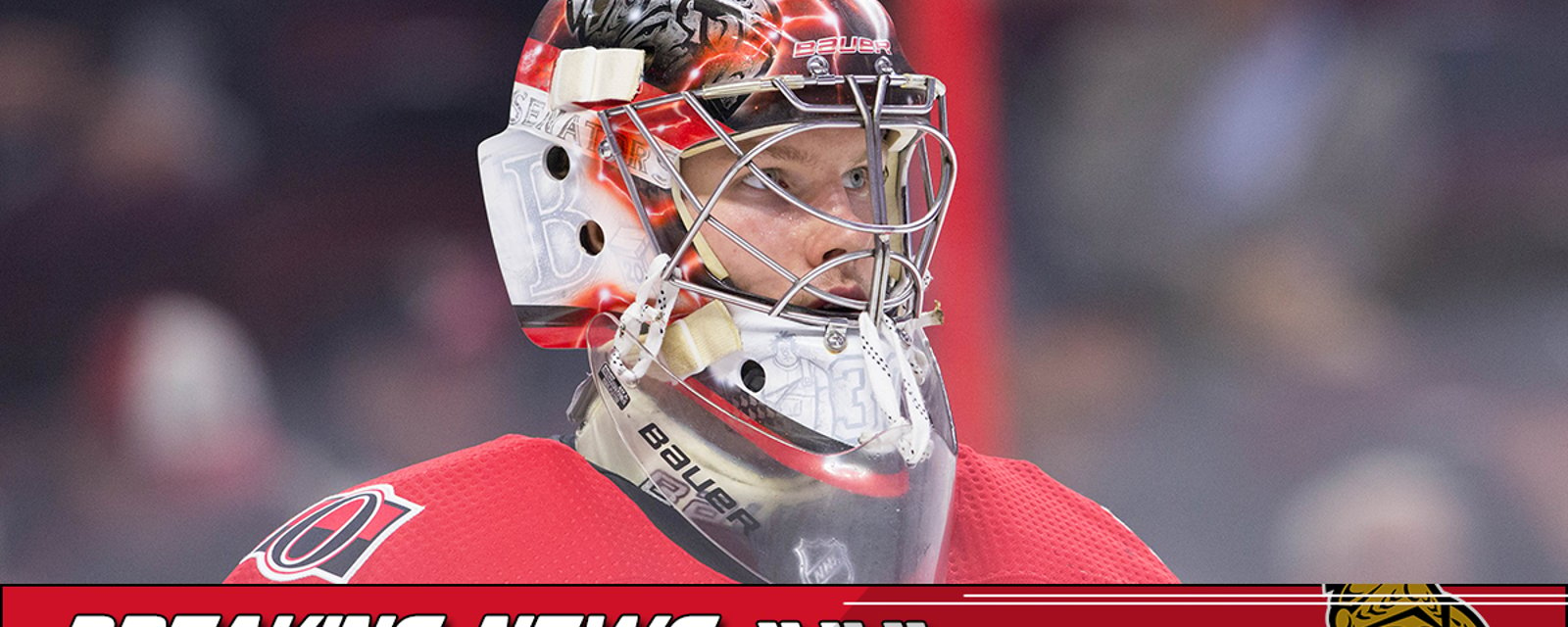 Breaking: Freak injury to Anderson forces Sens to call up Gustavsson