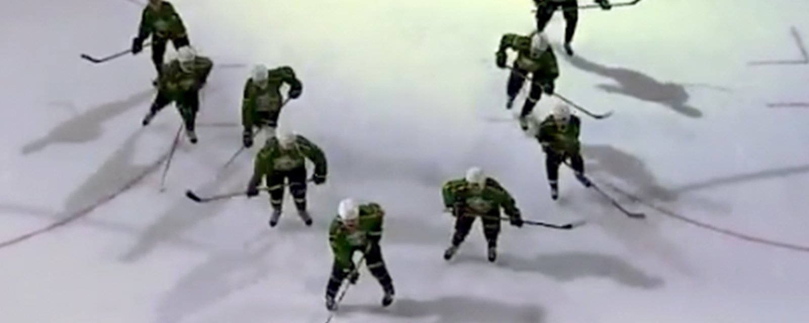 Mighty Ducks cast reunite and recreate “The Flying V” prior to Ducks/Canucks game