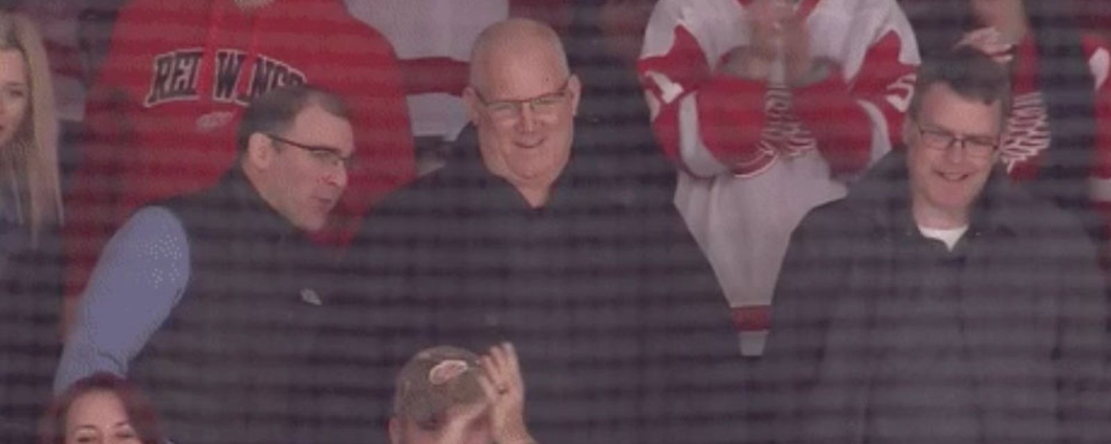 Breaking: Brady Tkachuk drops the mitts and his Dad is absolutely LOVING it!