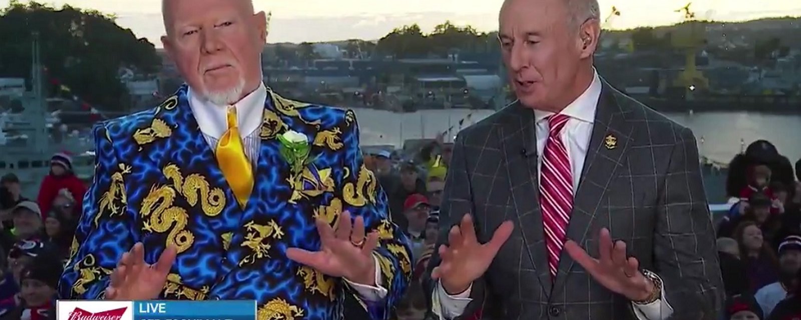 Don Cherry goes off on the Hurricanes post game celebrations.