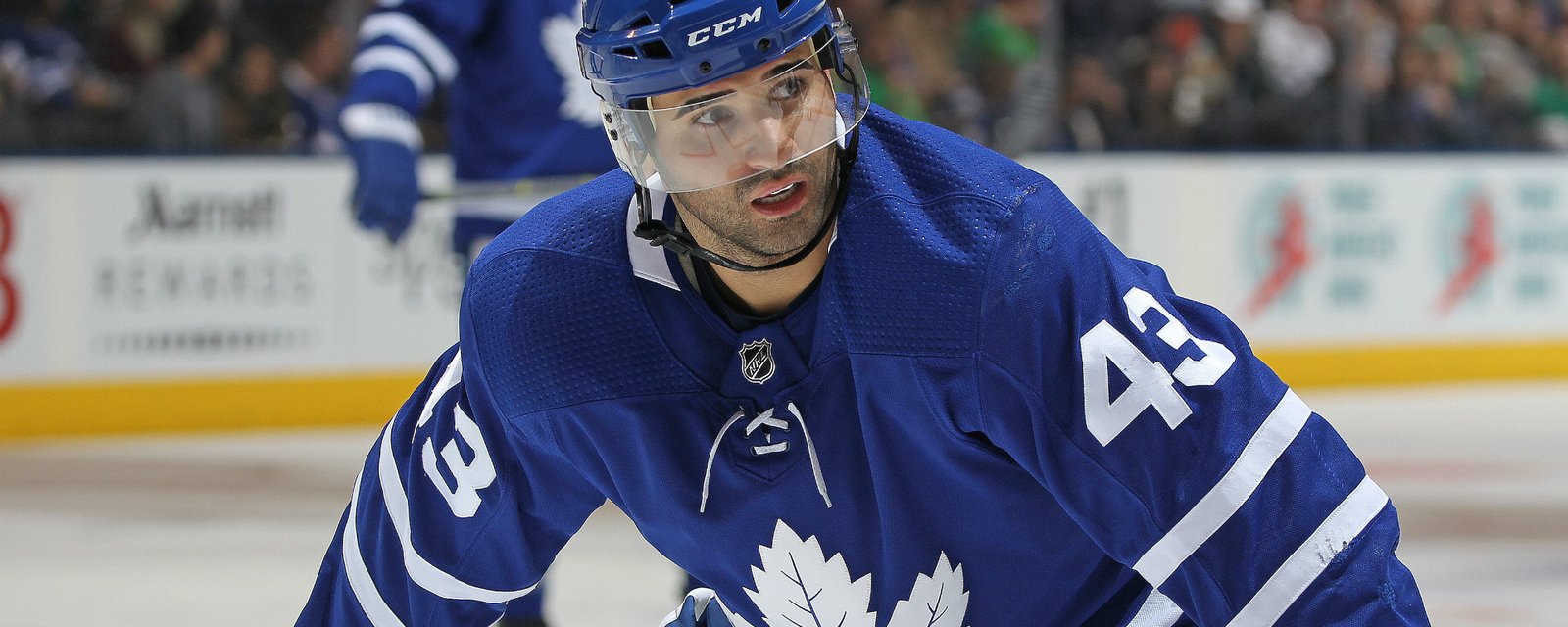 Breaking: Leafs pull Kadri out of the lineup in the middle of the game 