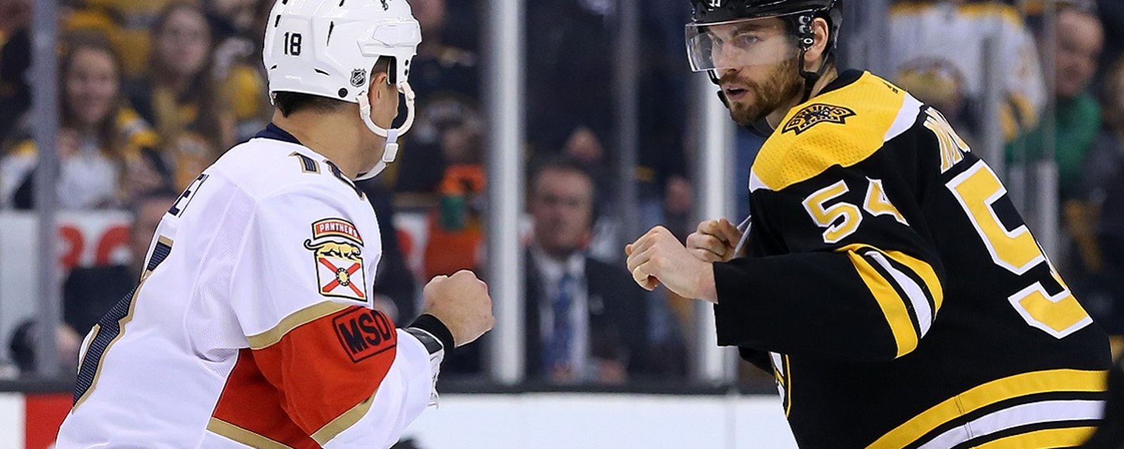 NHL enforcer Adam McQuaid traded just one hour before the deadline.