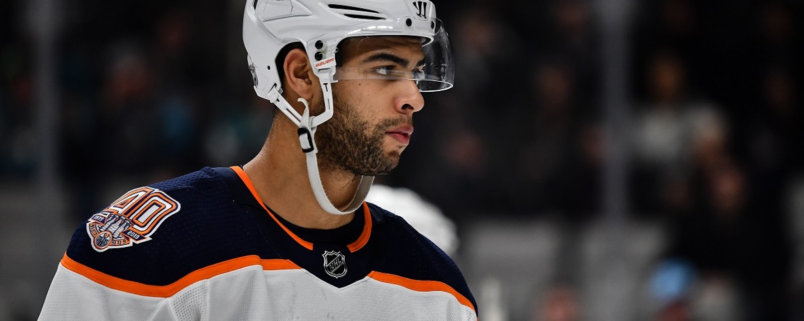 Darnell Nurse responds to late game cheap shot from Corey Perry.