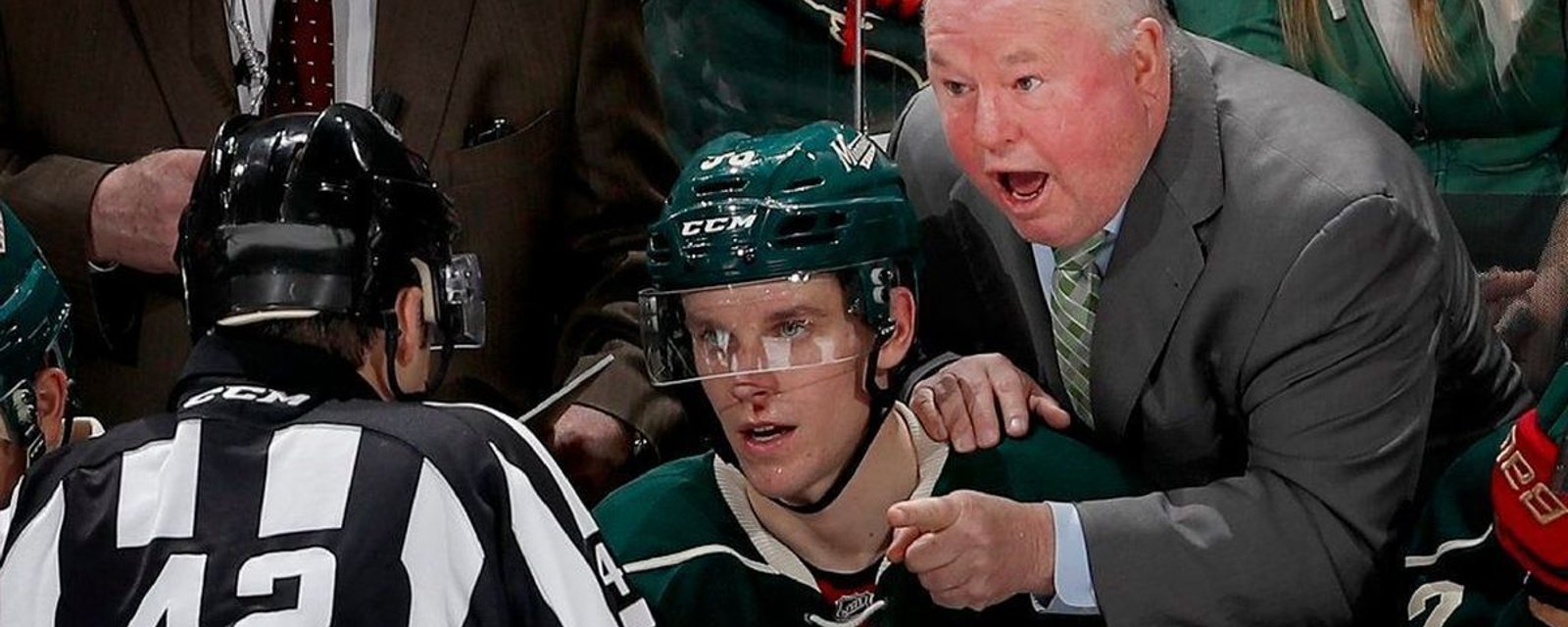 Wild getting ready to make the biggest move behind the bench?! 