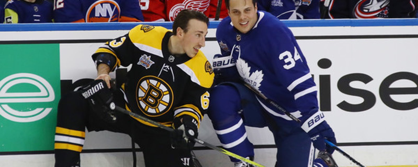 Matthews agrees with Marchand, who trolled the Leafs! 