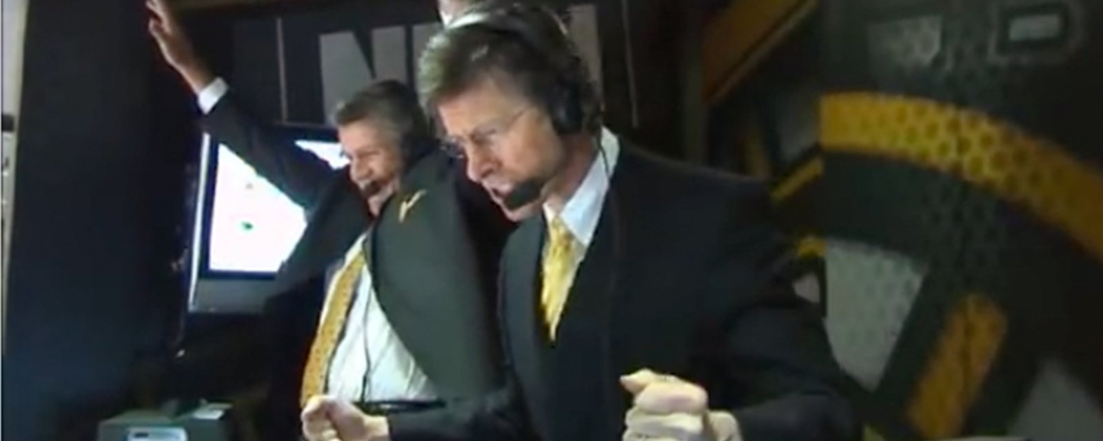 Bruins broadcaster Jack Edwards gets triggered by Dougie Hamilton, delivers over the top goal call
