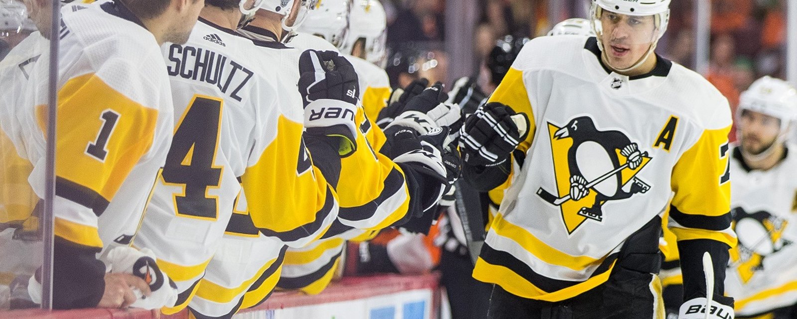 Breaking: Penguins down two core players on Sunday night.