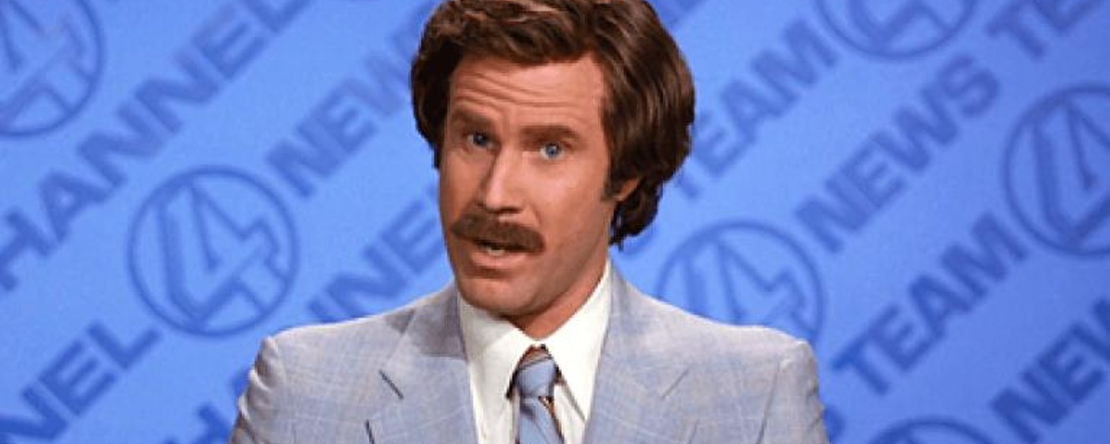 Anchorman Ron Burgundy will call Kings-Sharks game tonight! 