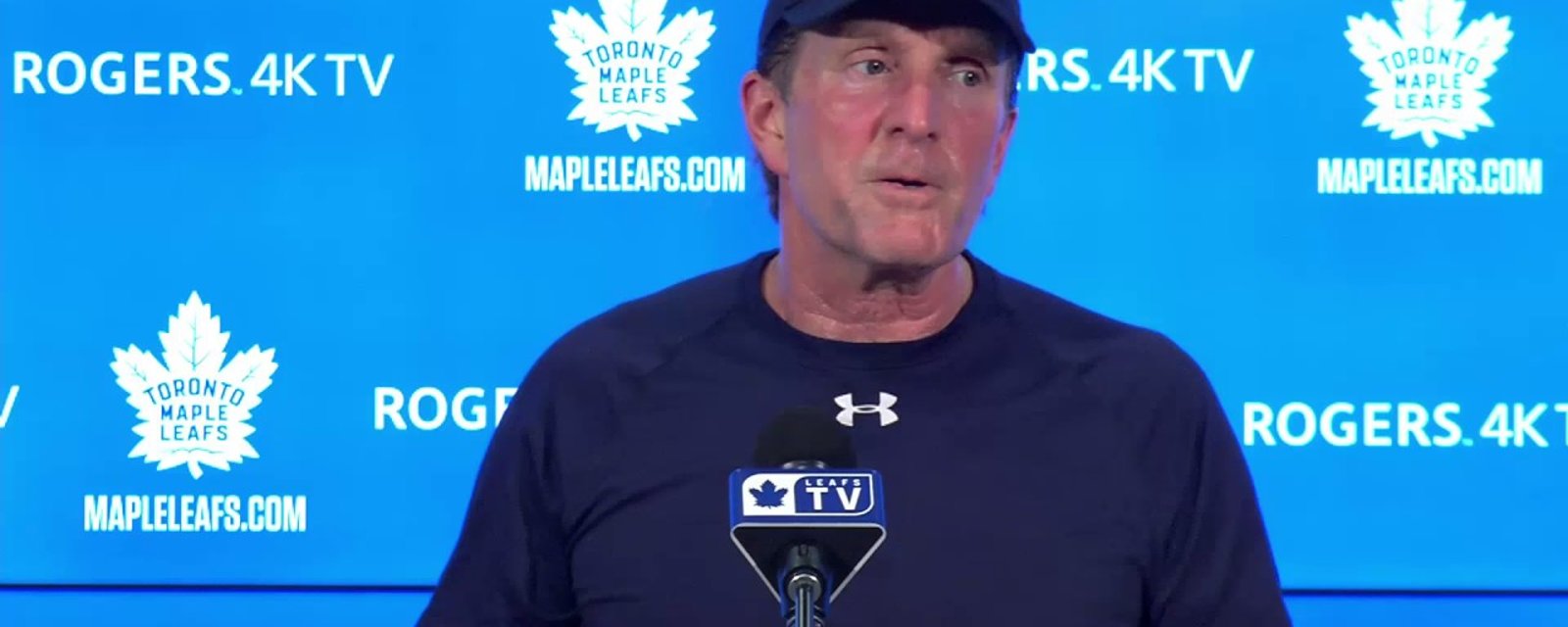 Mike Babcock finally responds to rumours of feud with GM Kyle Dubas 