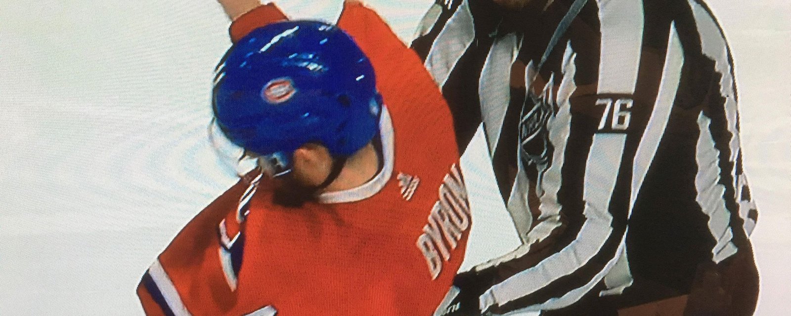 Habs’ Byron gets knocked out by brutal uppercut and can barely get off the ice! 