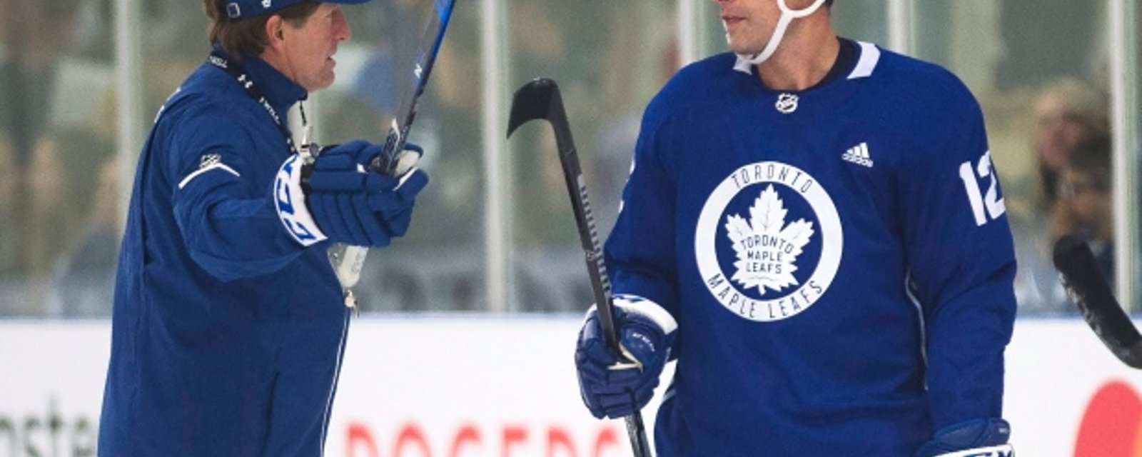 Are the Leafs being disrespectful to veteran Marleau? 