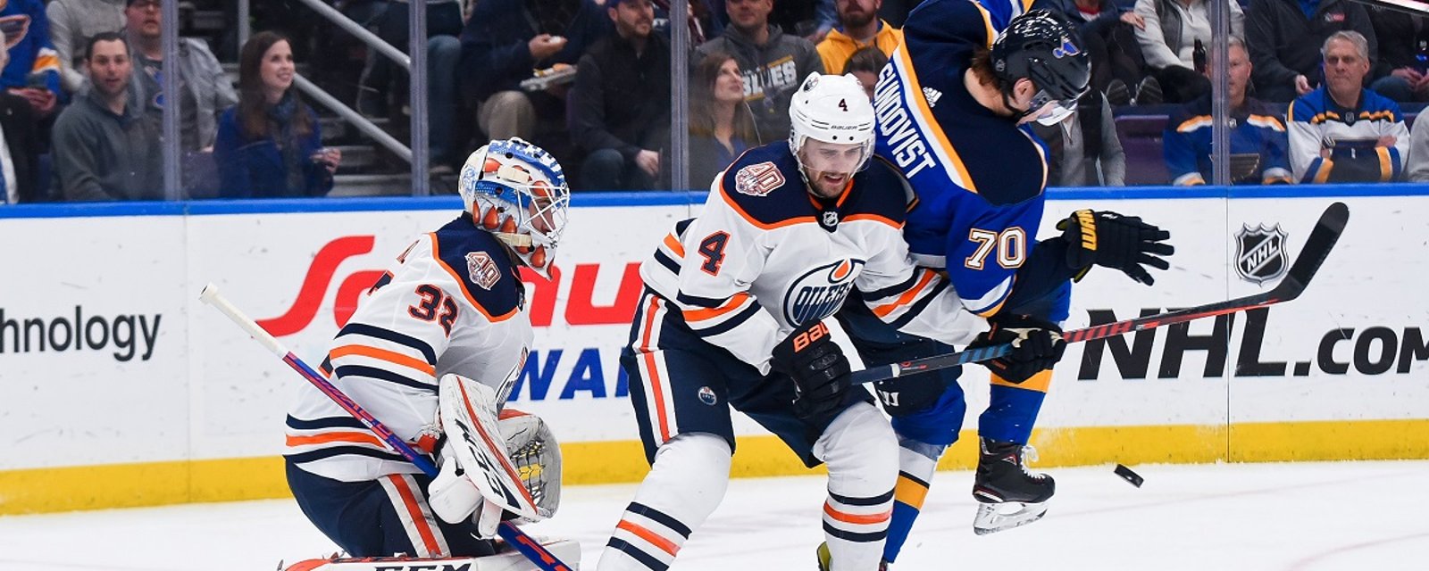 Oilers at risk of losing player they acquired in trade, for nothing.