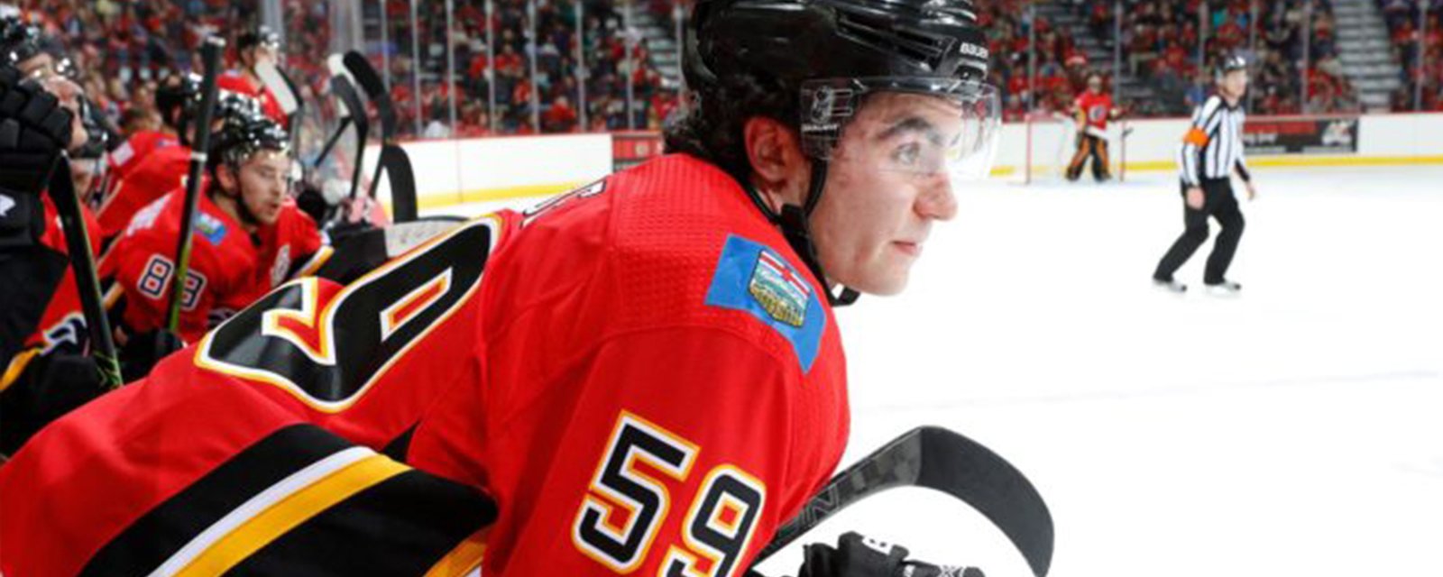 Breaking: Flames demote rookie Dube to the AHL