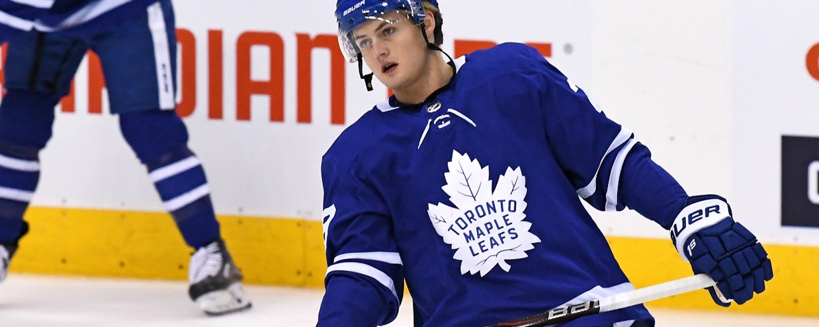 Report: Nylander puts out a message after officially signing.