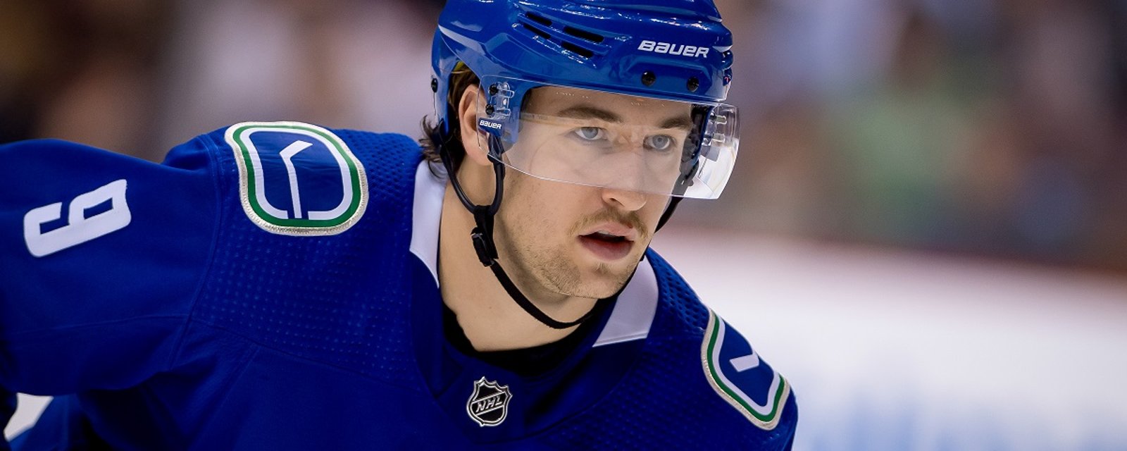 Canucks lose Brendan Leipsic on waivers to a Western Conference rival.