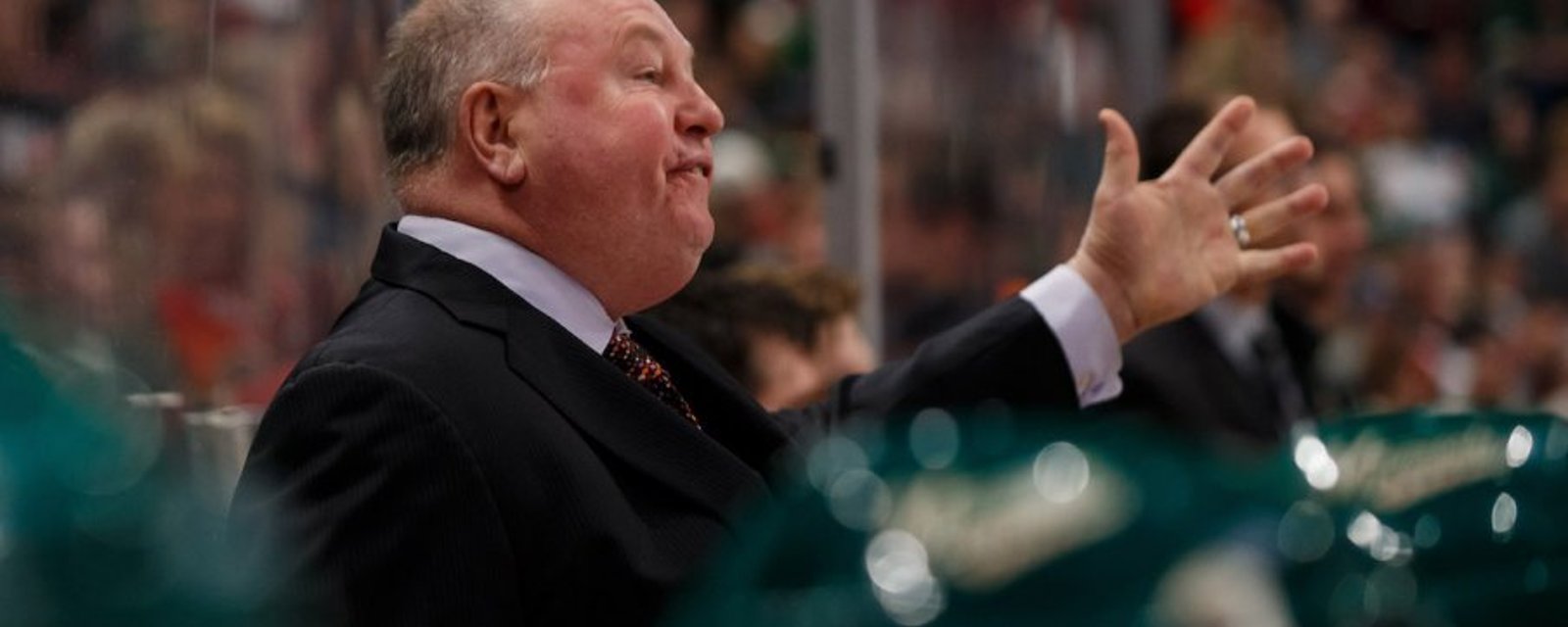 Wild's Boudreau took a huge risk ahead of tonight's game against the Canucks 