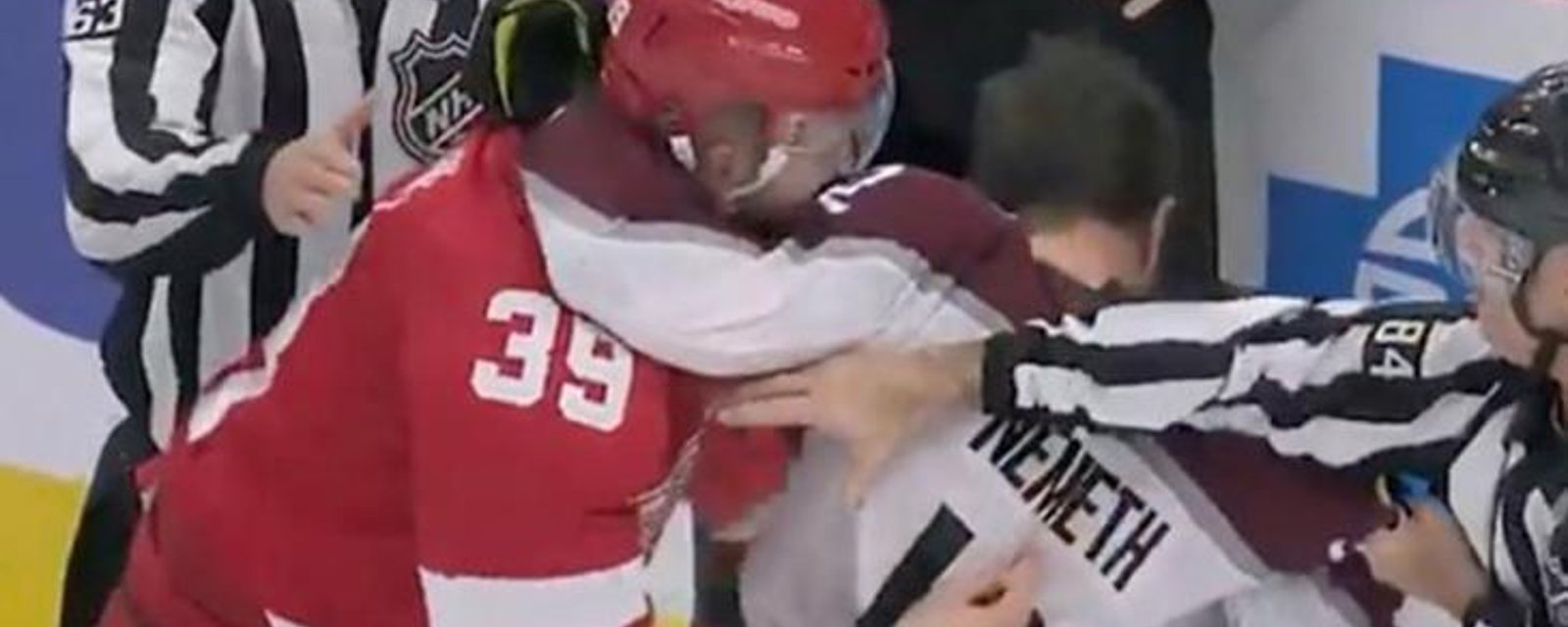 Red Wings aren’t mad at Mantha for breaking his hand