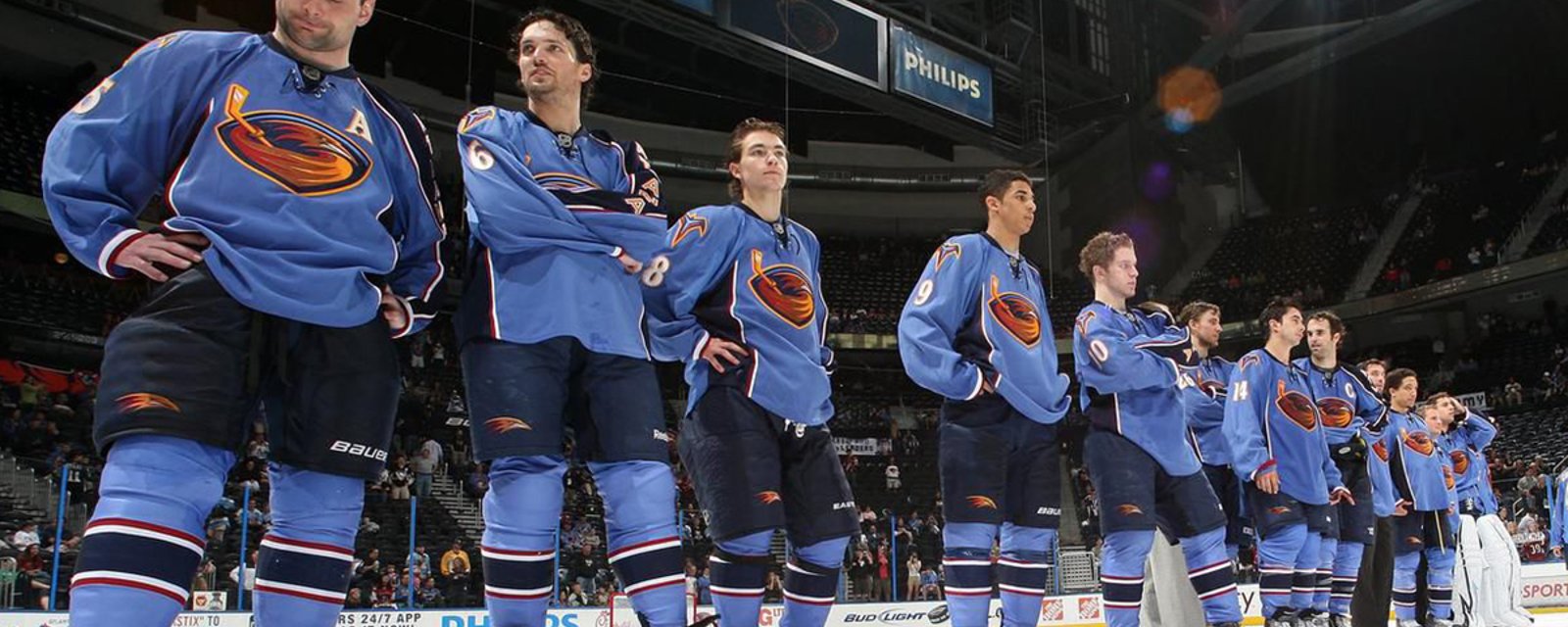 ECHL team pays tribute to Atlanta Thrashers’ HIDEOUS jerseys with updated version