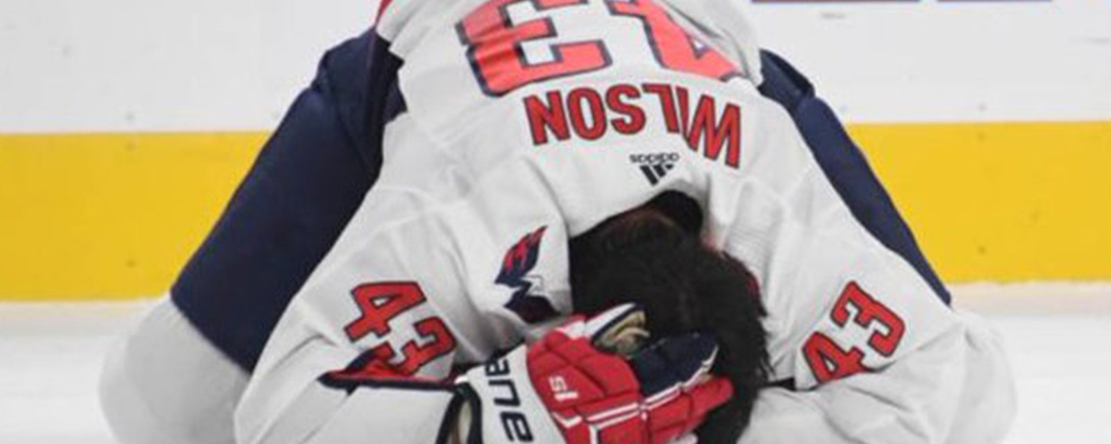 ICYMI: Caps’ Wilson out with a concussion