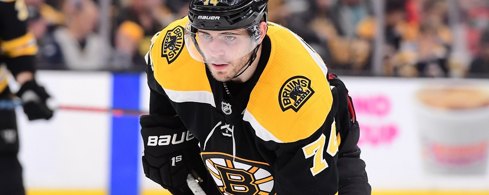 Breaking: DeBrusk absent from the Bruins morning practice.