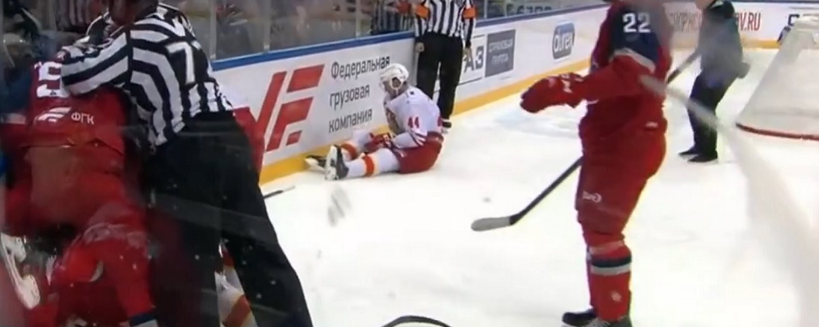 NHL prospect receives 13 game suspension for attacking an official.