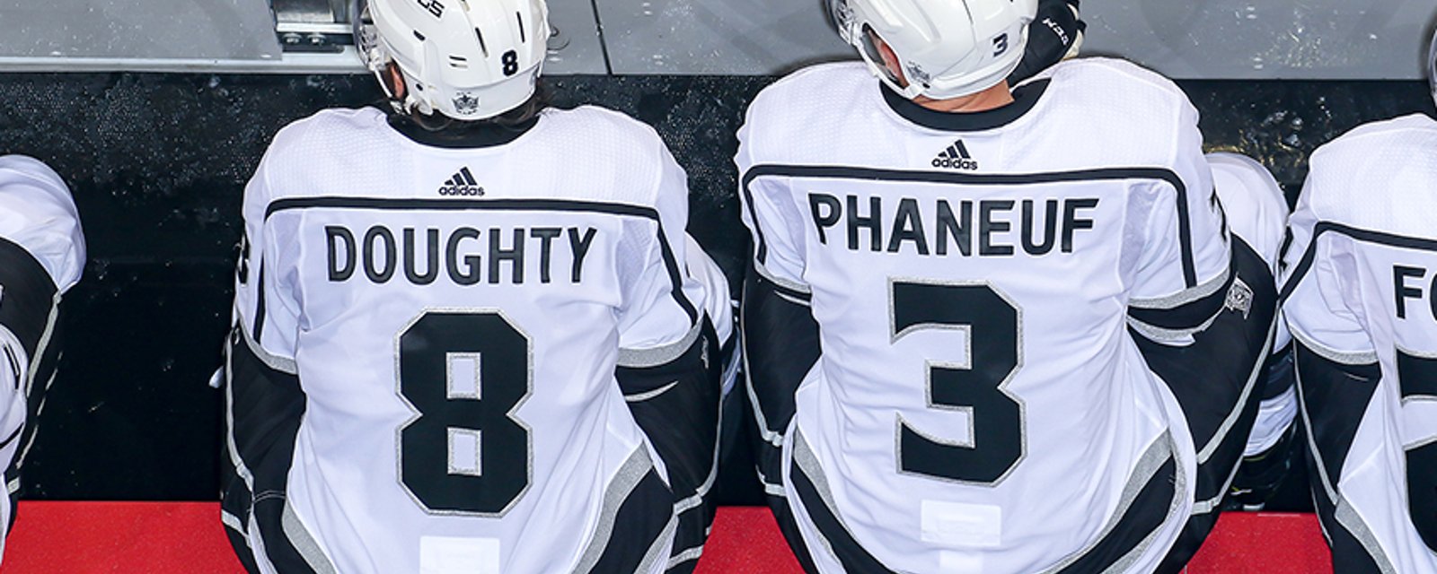 Breaking: Kings' Doughty and Phaneuf mysteriously leave the game against the Sabres 