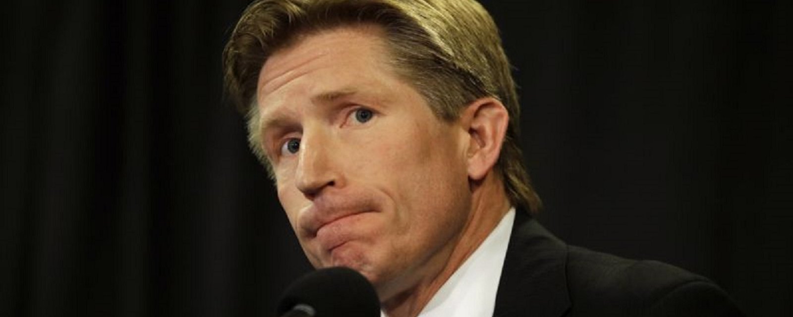 Breaking: Hakstol not the ice for practice, has officially been fired.