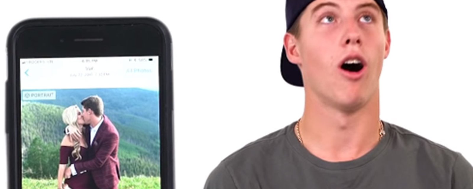 Marner reacts to photos randomly pulled from his phone while playing camera roll roulette! 