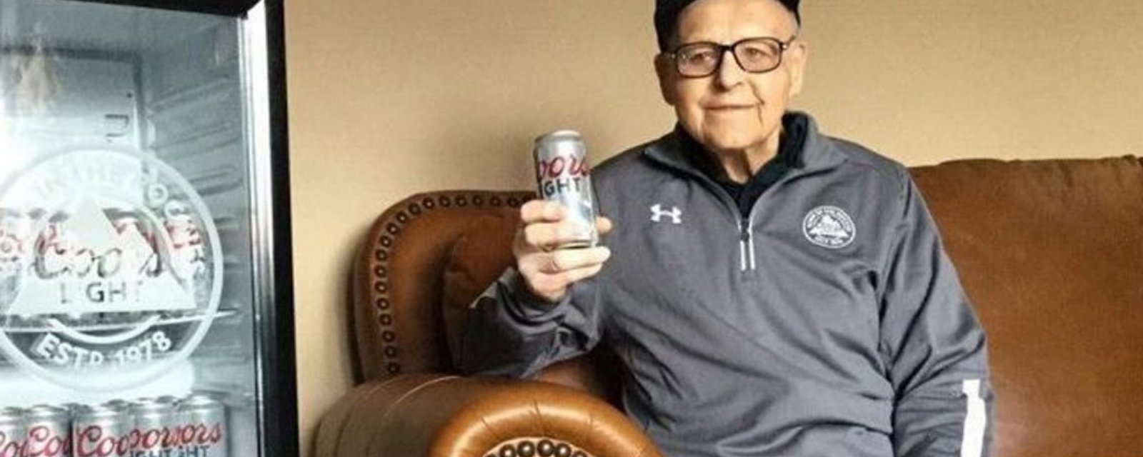 101 year old man says his secret to long life is Coors Light!