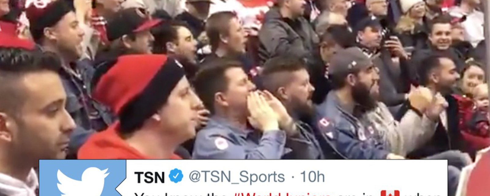 Watch: Canadian fans chant “Maple Syrup!” During team’s 14-0 win over Denmark