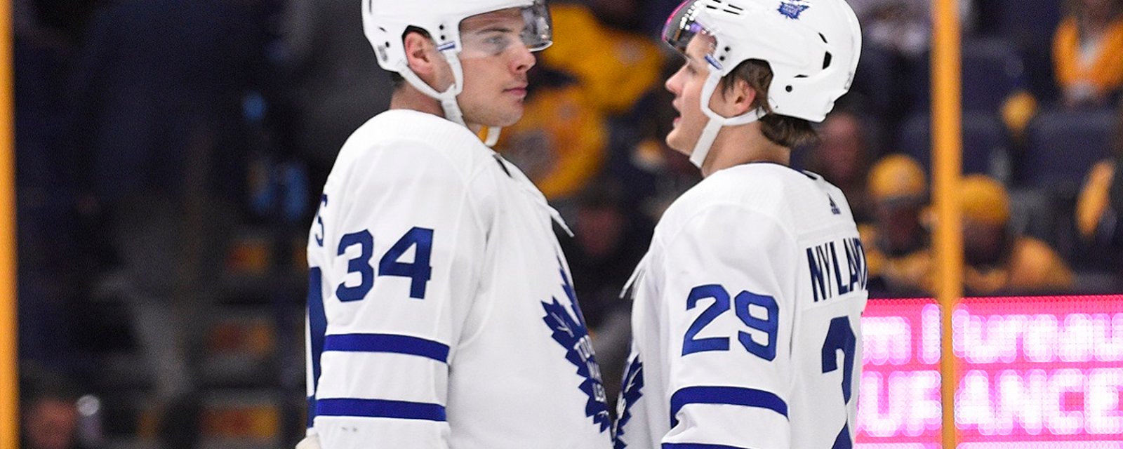 Maple Leafs make major changes to their top lines.