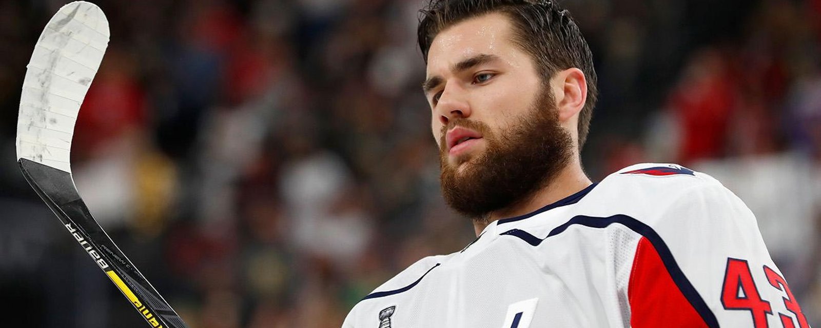 Tom Wilson says he’s now afraid to make a hit on the ice! 