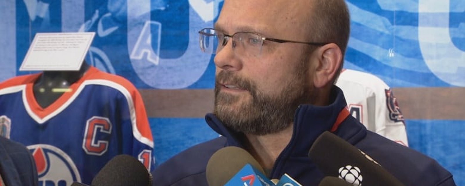 Oilers' Chiarelli looks awfully tired, haggard and worn out: could he want out? 