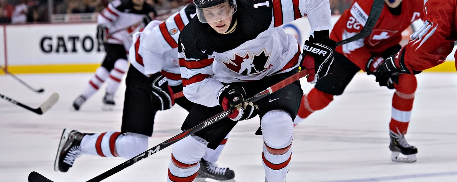 Team Canada forward traded in the middle of World Junior Championship.