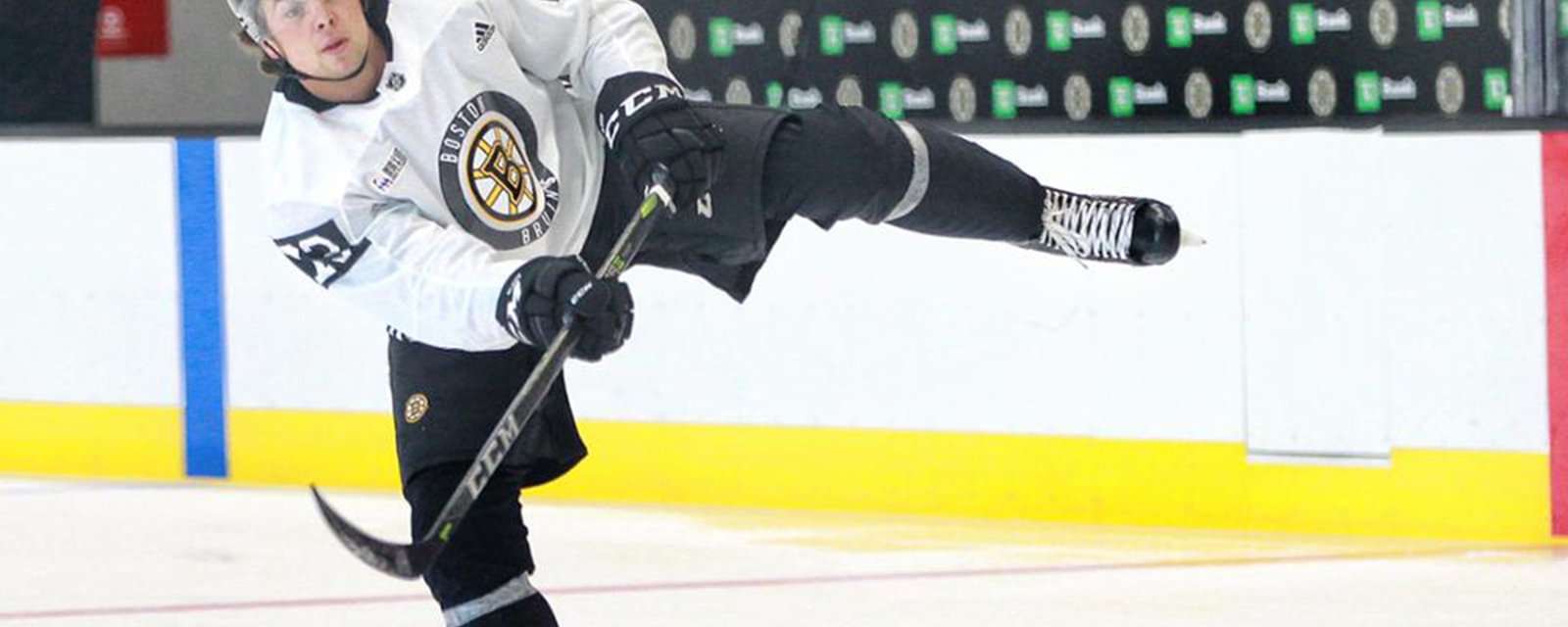 McAvoy back at practice, Bruins shake up lines