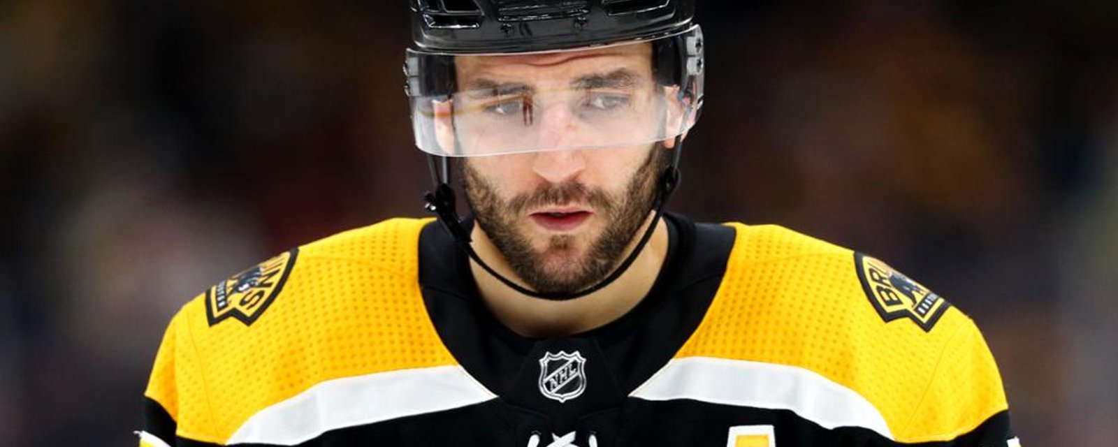 Bruins' Bergeron doesn't want you voting him into the All-Star Game