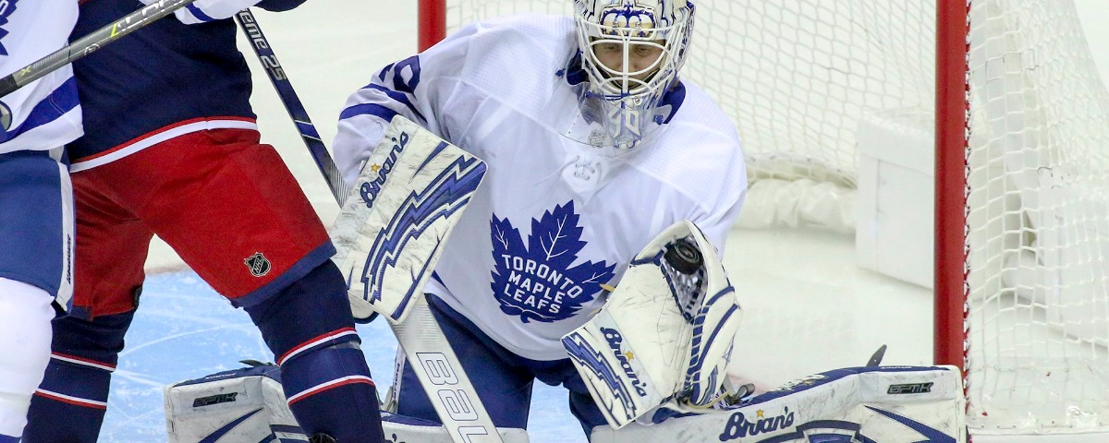 Report: Maple Leafs in danger of losing yet another goaltender.