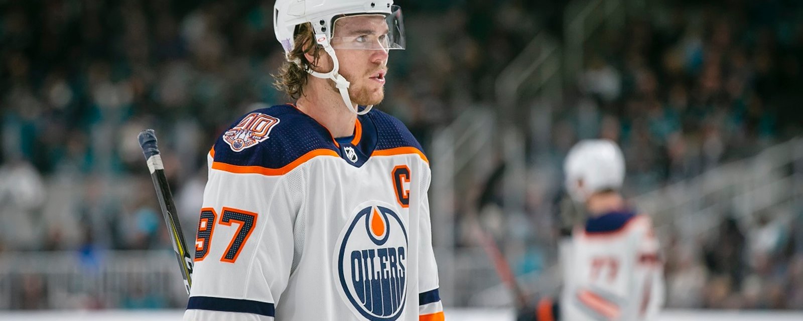 Breaking: McDavid reportedly ill or injured.