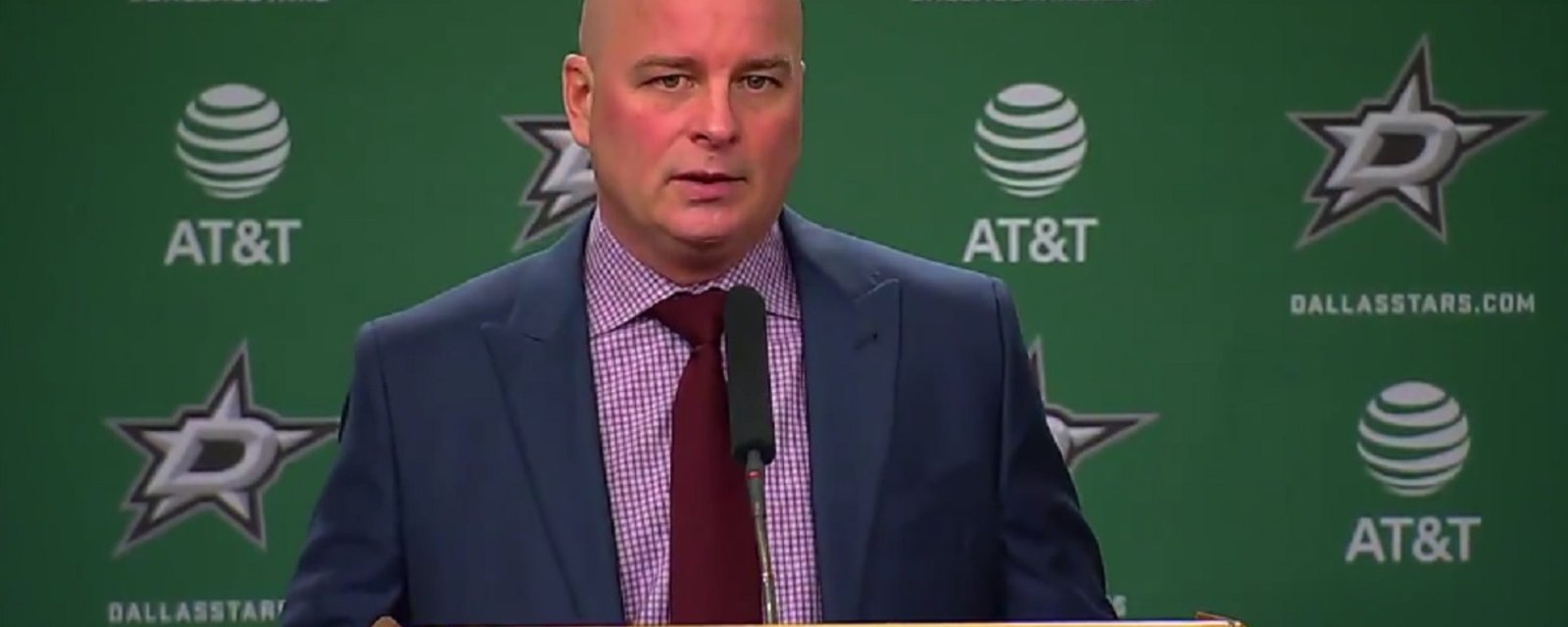 Stars head coach calls out his team in brutally honest press conference.