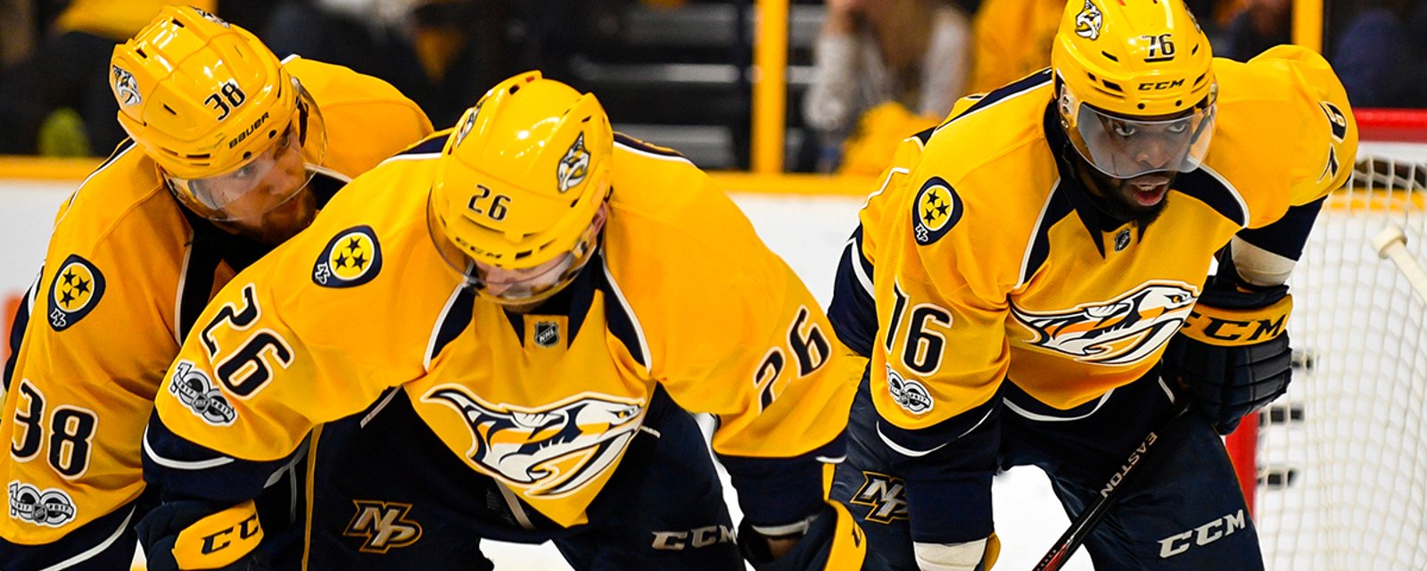 Teammates Fiala and Arvidsson go at it in practice, Subban forced to separate them