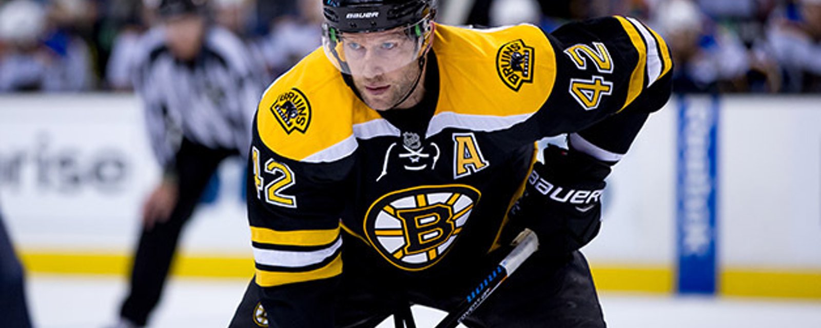 Breaking: Bruins' Backes and his $6 M salary are healthy scratches tonight! 